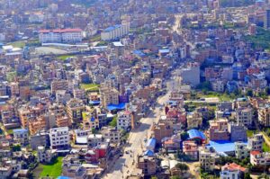aerial view of city buildings during daytime