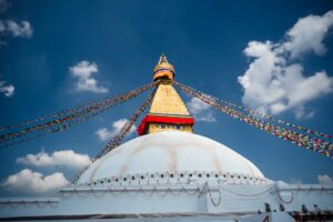 white and gold dome building