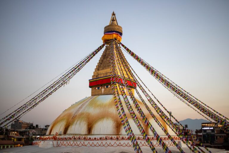 Dance Like a Local: Where to Learn in Kathmandu – Travel Guide to Kathmandu 16 a very tall building with a very long chain hanging from it's side
